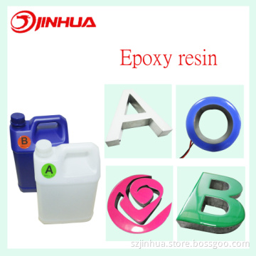 High Brightness White LED Channel Letter Epoxy Resin